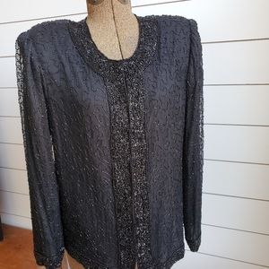 Vintage beaded jacket